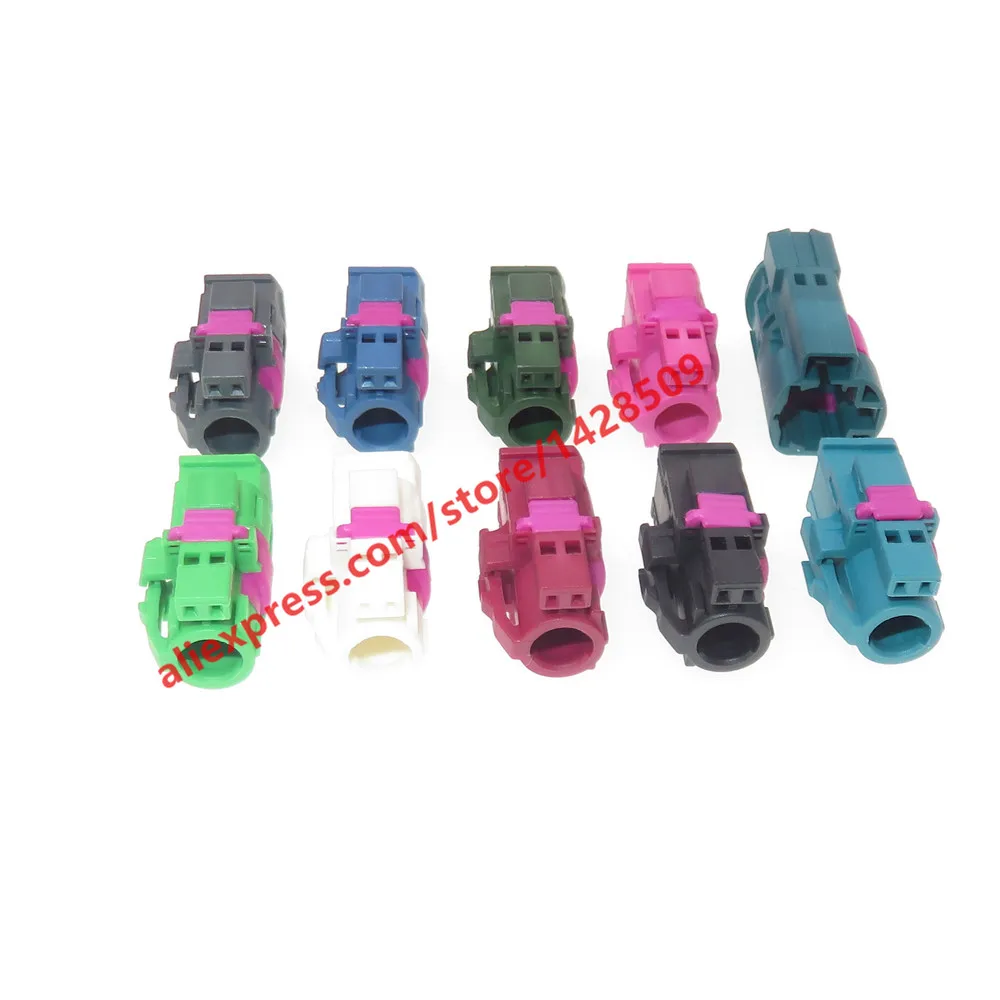1 Set LVDS 6 Pin HSD Connector Auto Socket Universal Automotive Audio Modification Plug