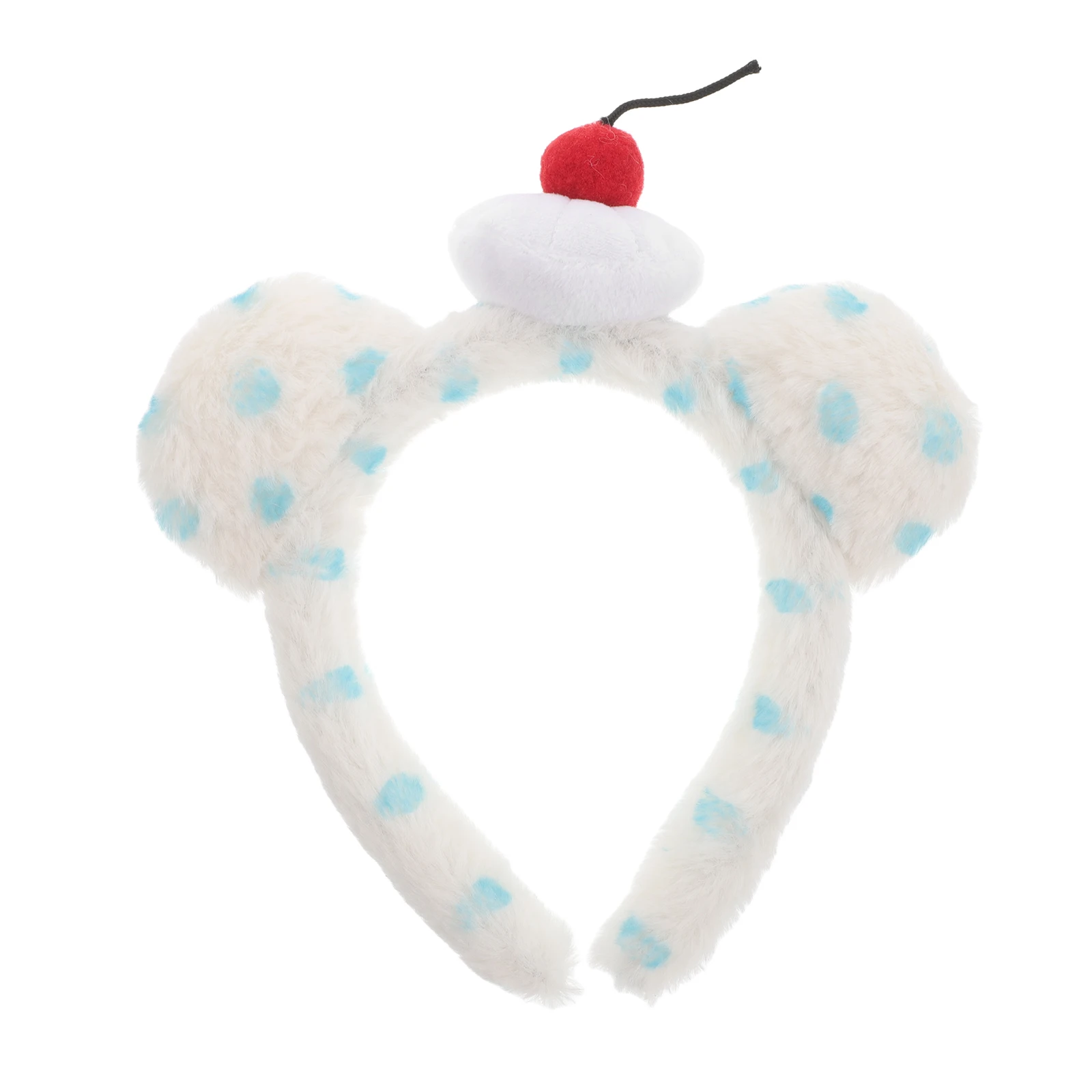 

Cherry Hairb Bear Ears Headb Cute Dots Cartoon Animal Headdress Skincare Face Wash Women Girls Accessories