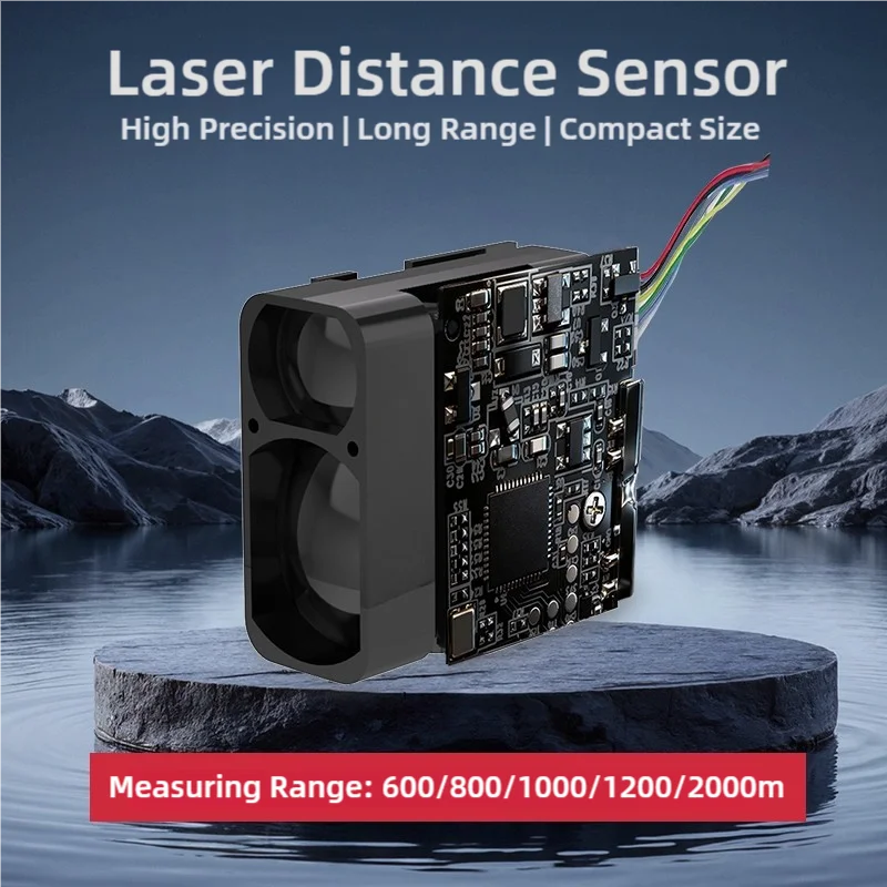 High-Precision Laser Ranging Module Infrared Ranging Module Sensor Module 2000 Meters Outdoor Pulse Type