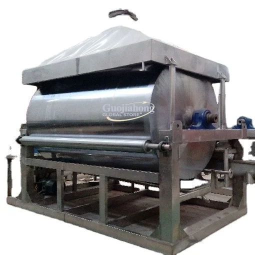 Pengering drum putar tepung tapioka harga terbaik, pengering scraper untuk dijual
