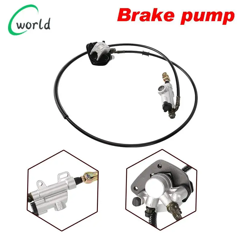 

Applicable to ATV Four Wheel Kart 200cc 250CC 125cc 150cc Brake Caliper Assembly Main Hydraulic Cylinder Brake Caliper Assembly