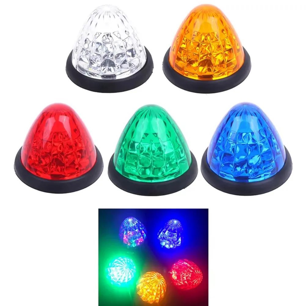 For Trucks For Trailers Side Marker Light White,Red,Yellow,Green,Blue LED Technology Side Marker 24V LED Power