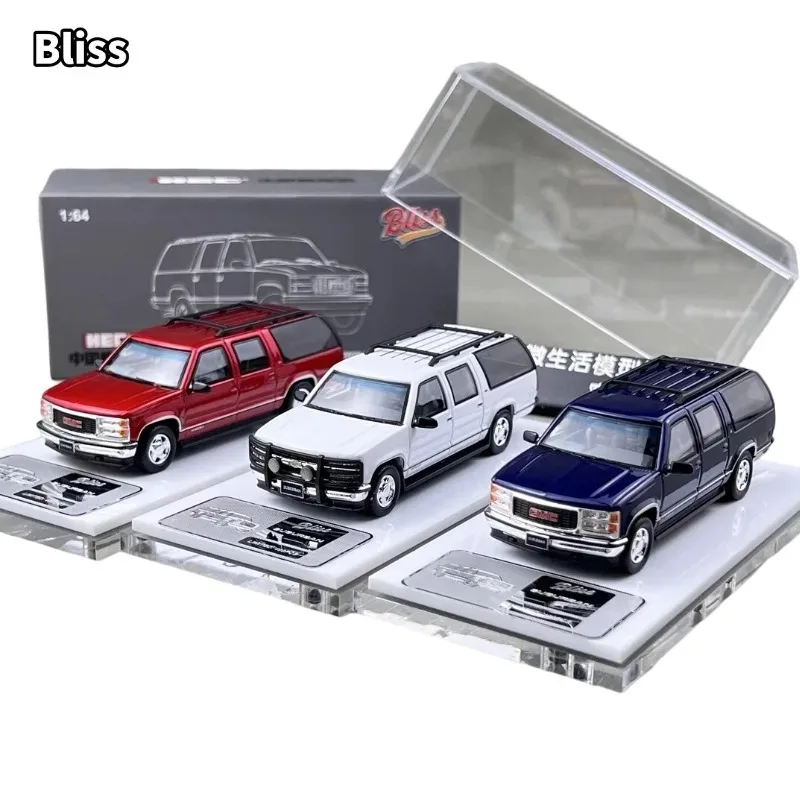 hec-bliss-1-64-chevrolet-gmc-gmt400-cast-iron-simulation-alloy-car-model-boys'-gift-toy-collection-decoration-item