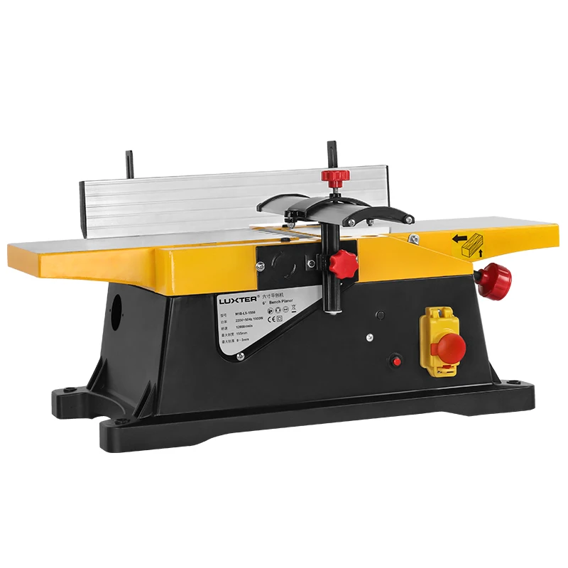 LUXTER 1800w Electric Wood Thicknesser Planer Multifunctional For Woodworking Electric Planer Machine