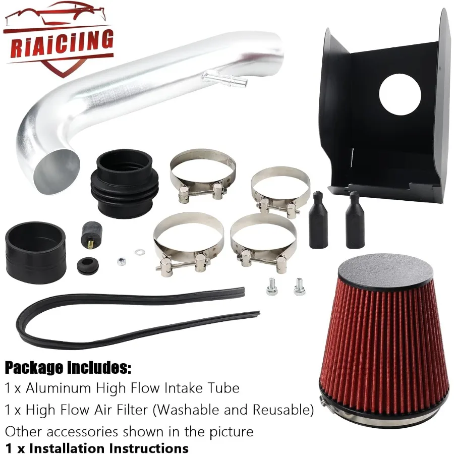 Kit Asupan Udara Dingin dengan Pelindung Panas Dirancang untuk Peningkatan Performa pada Model Jeep Wrangler JL dan Gladiator Tahun 2018-2023