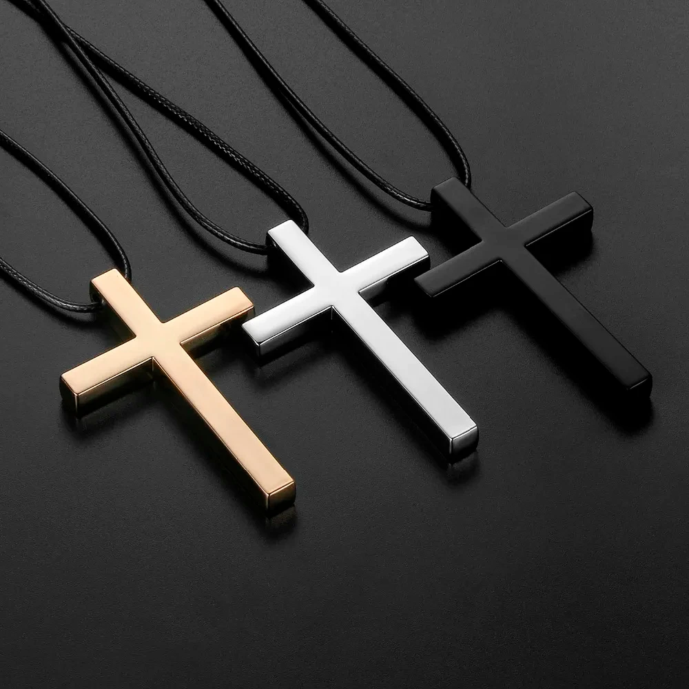 Car Pendant Interior Metal Cross Jesus Christian Religious Rearview Mirror Ornament Hanging Dangle Charm Car Styling Automobiles