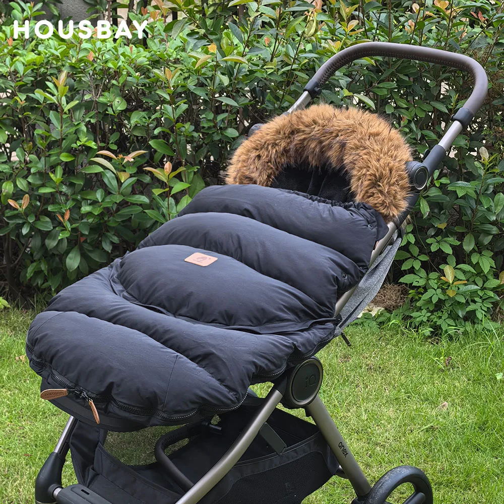 

0-36 Months Baby Winter Stroller Footmuff Warm Windproof Envelope For Discharge Removable Extanded Footmuff For Universal Pram