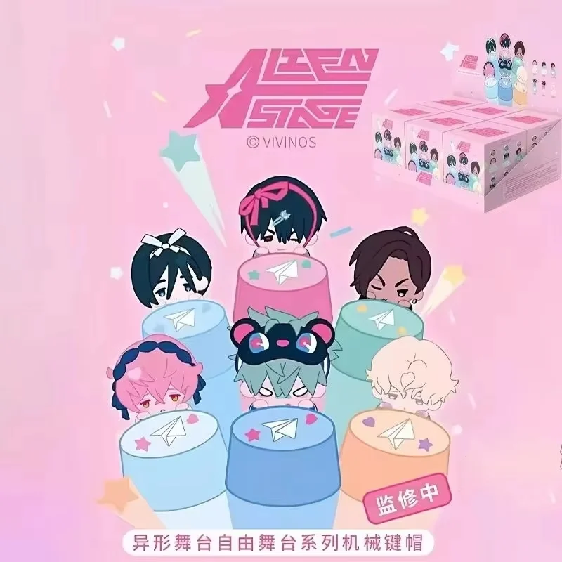 

Лидер продаж, оригинальный Alien Stage, новый продукт, бесплатная сценическая серия, механические колпачки для клавиш-сюрприз, слепая коробка, коллекция высокого качества, подарок