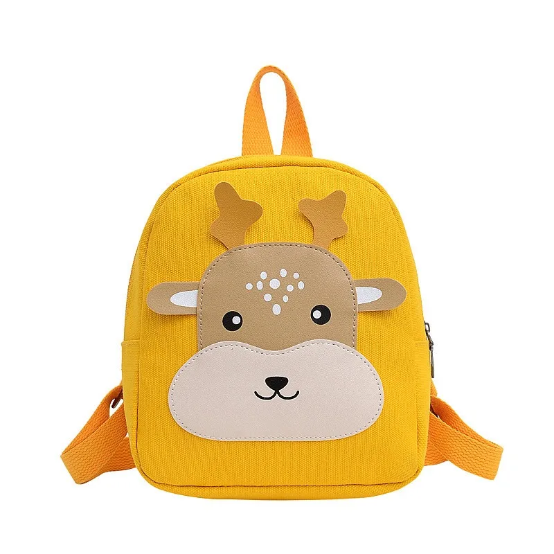 

Korean Canvas Kids Backpack Kawaii Children's Handbags for Girl Kindergarten Boy Schoolbag Cartoon Bear Toddler Bag