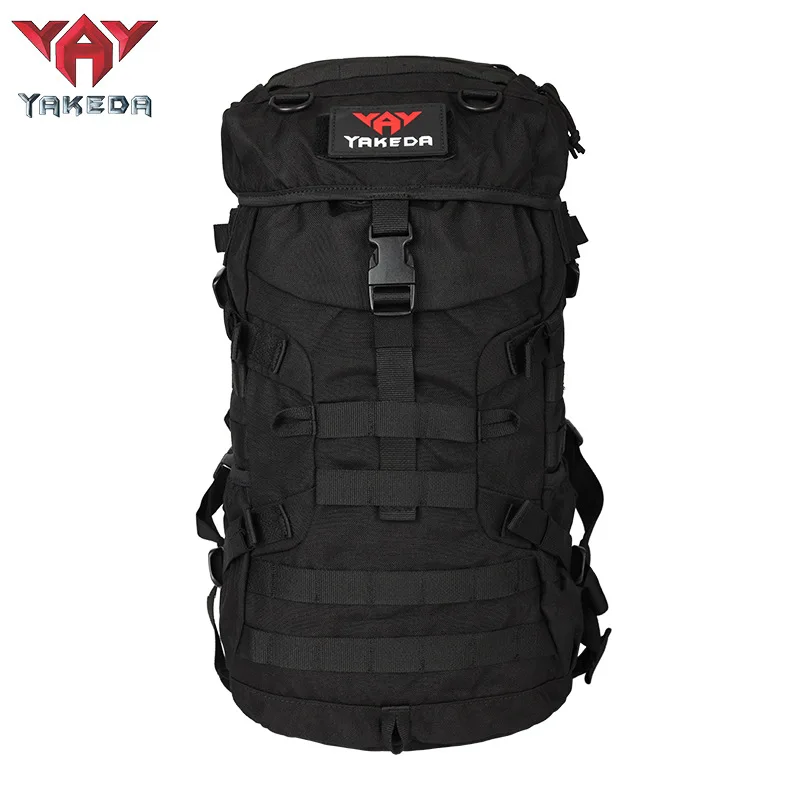 Yakeda 60L MOLLE Tactical Bag Outdoor Hiking Camping Backpack Mountaineering Multi-function Military Rucksack