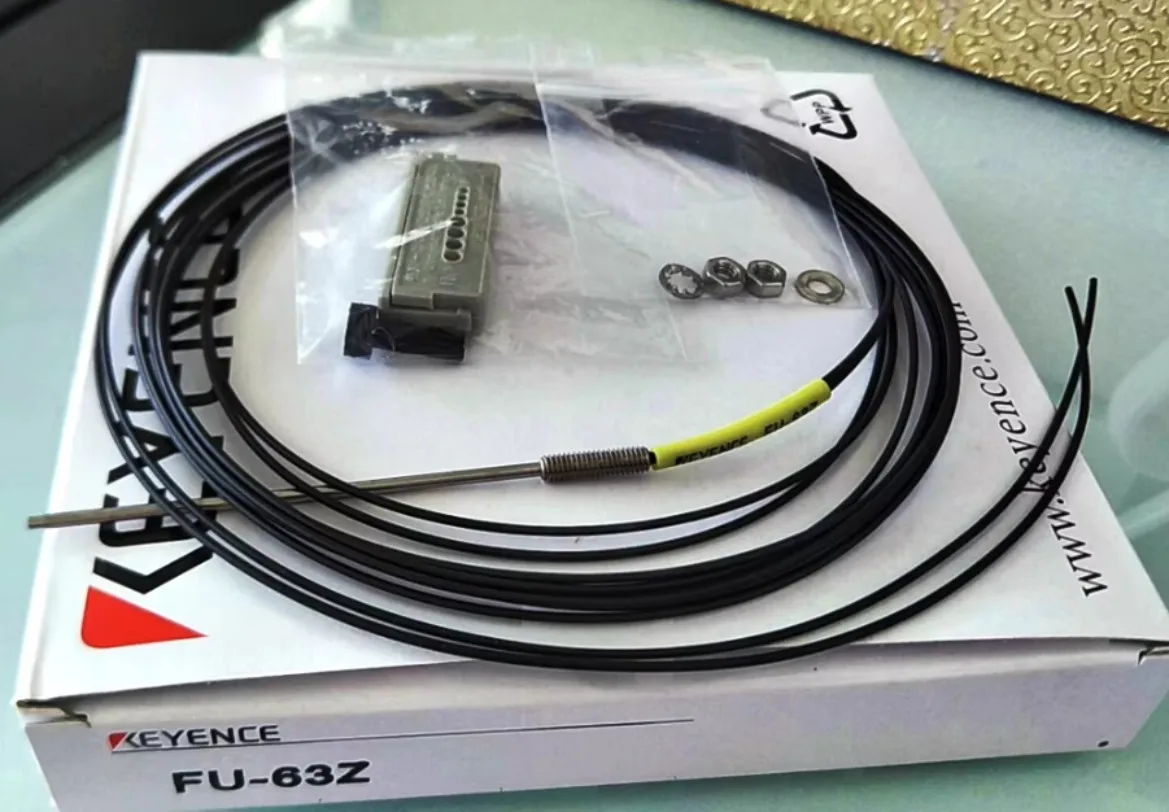 1pc KEYENCE FU-63Z Fiber Optic Sensor FU63Z Cable New In Box *SY