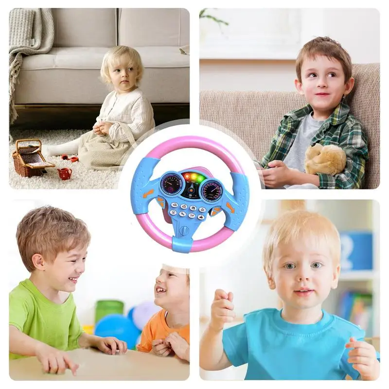 Volant jouet créatif Copilot pour enfants, jouets de simulation pour enfants, tout-petits, garçons et filles