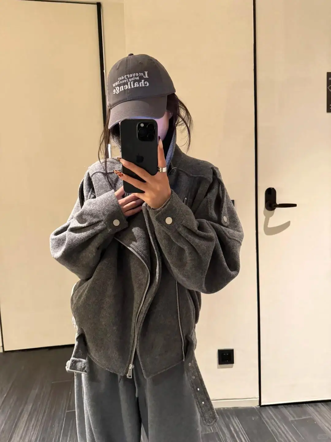 Lilystore Koreaanse Sle ey ort Wollen Jas vrouwen Losse Trenchcoat Herfst Winter Faionable High-End Gevoelens Jas