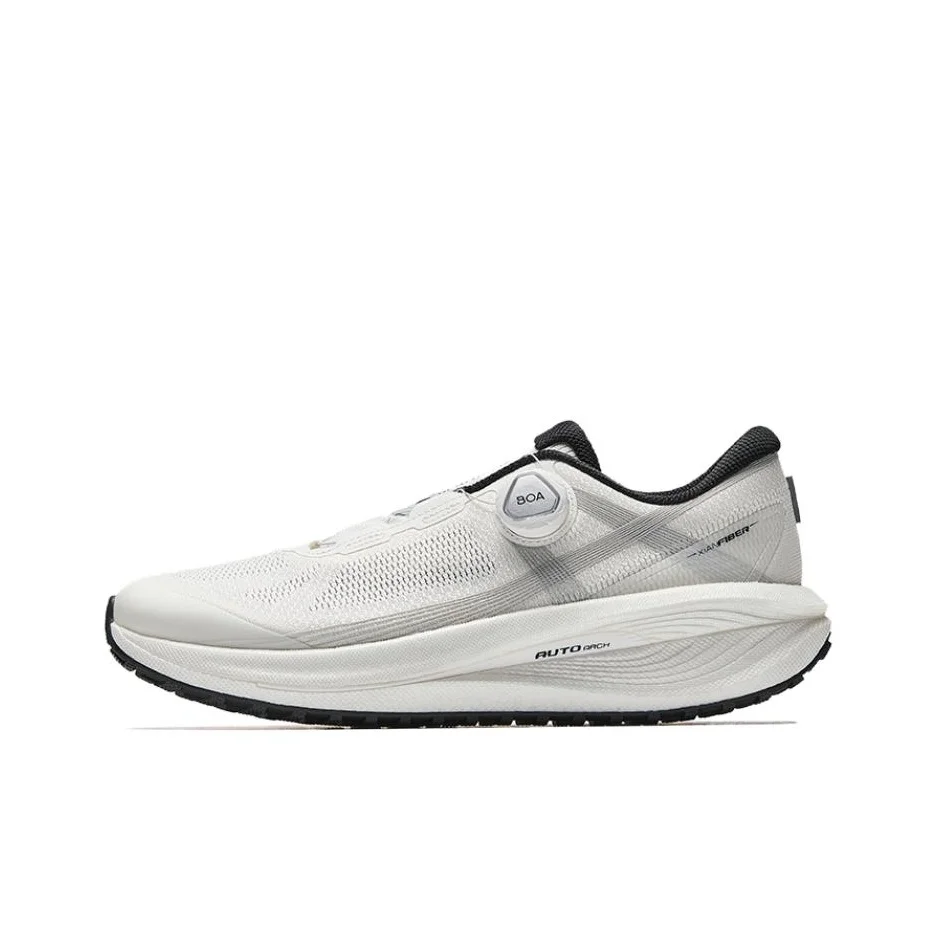 Anta Champion Honor 2 Chaussures de course décontractées légères et antidérapantes pour hommes Blanc 112525542A-2
