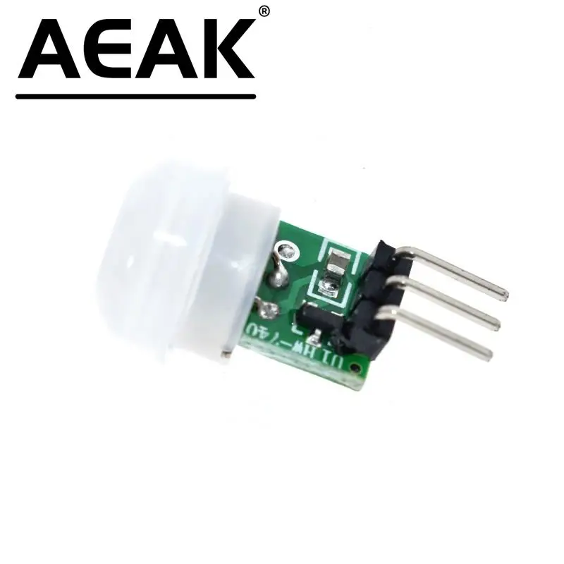 AEAK Mini IR Pyroelectric Infrared PIR Motion Human Sensor Automatic Detector Module AM312 Sensor DC 2.7 to 12V