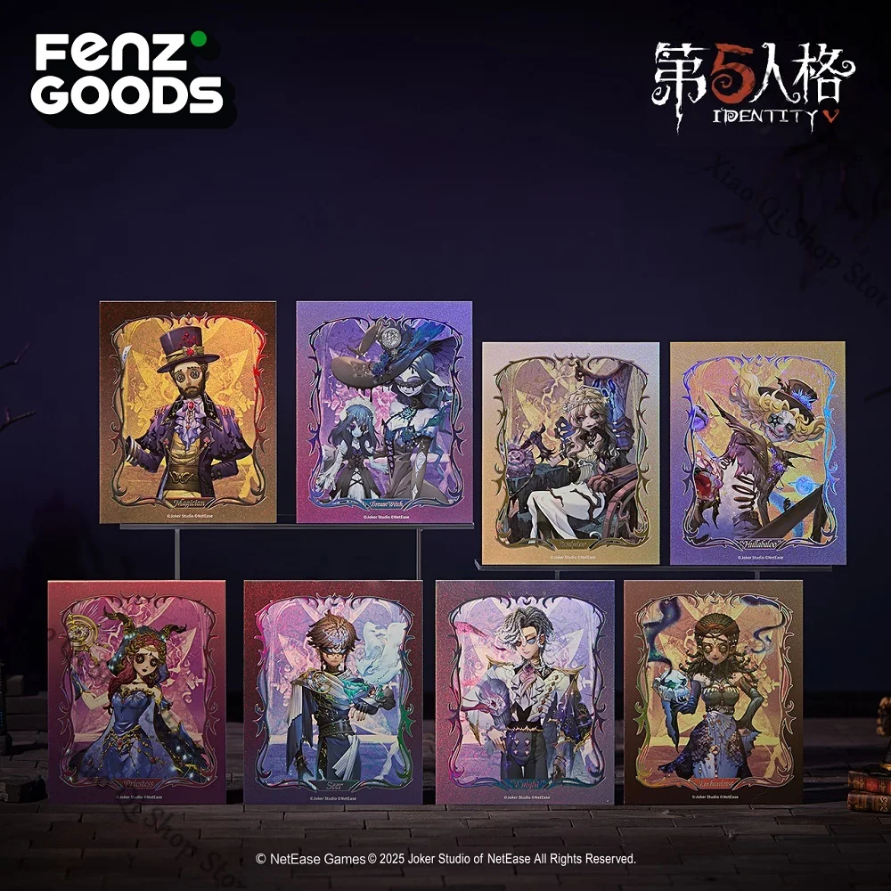 

Identity V ambitus Magical Phantom series instant camera Reverse laser hot stamping Laser Silver card Collector's Edition gift