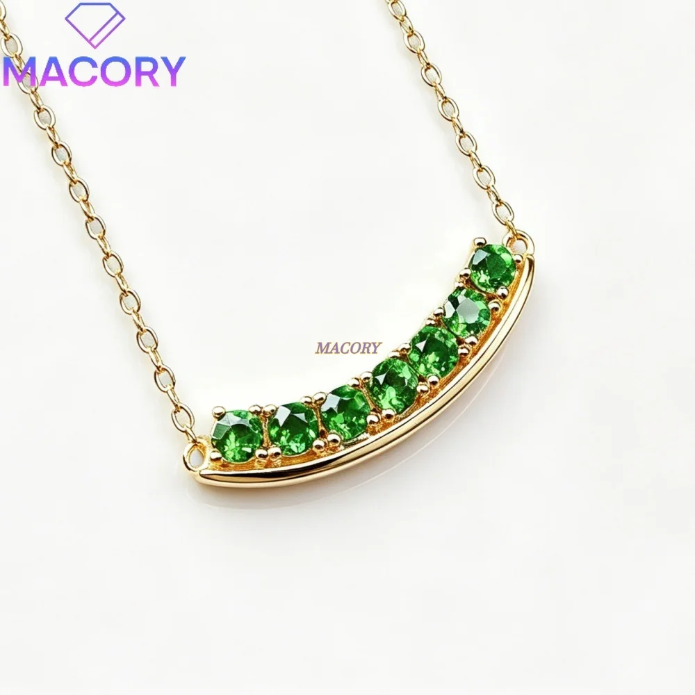 Natural London Blue Topaz Clavicle Necklace S925 Sterling Silver Versatile Everyday Delicate Natural-Feel Necklace Holiday Gift