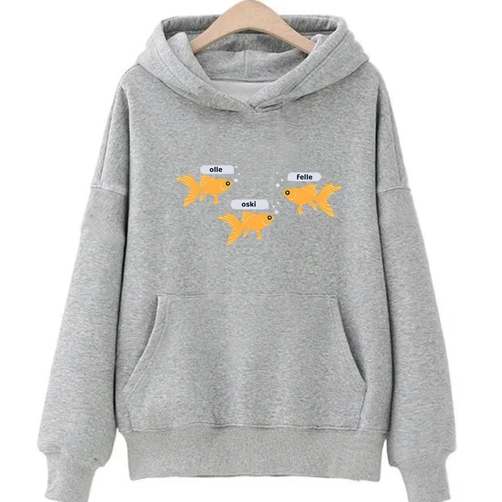 2025 Young Royalsพิมพ์เสื้อFemale_Maleฤดูหนาวเสื้อผ้าขนแกะนุ่มPullovers Casual Streetwear Hoodieขนาดใหญ่