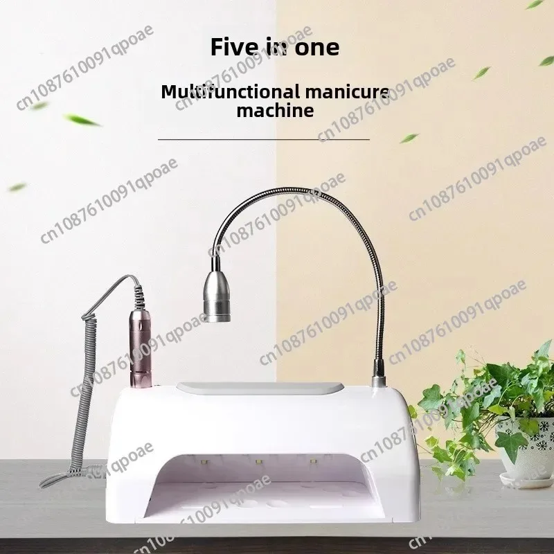 

Five in One 96W Nail Lamp, Nail Lighting, Multifunctional Nail Vacuum Cleaner, Polishing Machine, All-in-one Machine