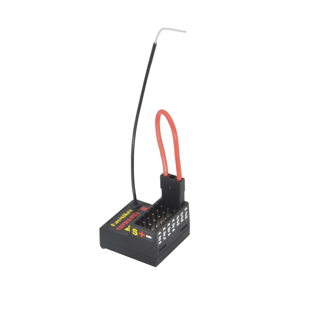 Sanwa 4 Channel FH3 FH4 Compatible Surface Receiver Long Antenna For Racing RC Car Sanwa M17 M12S MT4S M11X Transmitter DSK-472L
