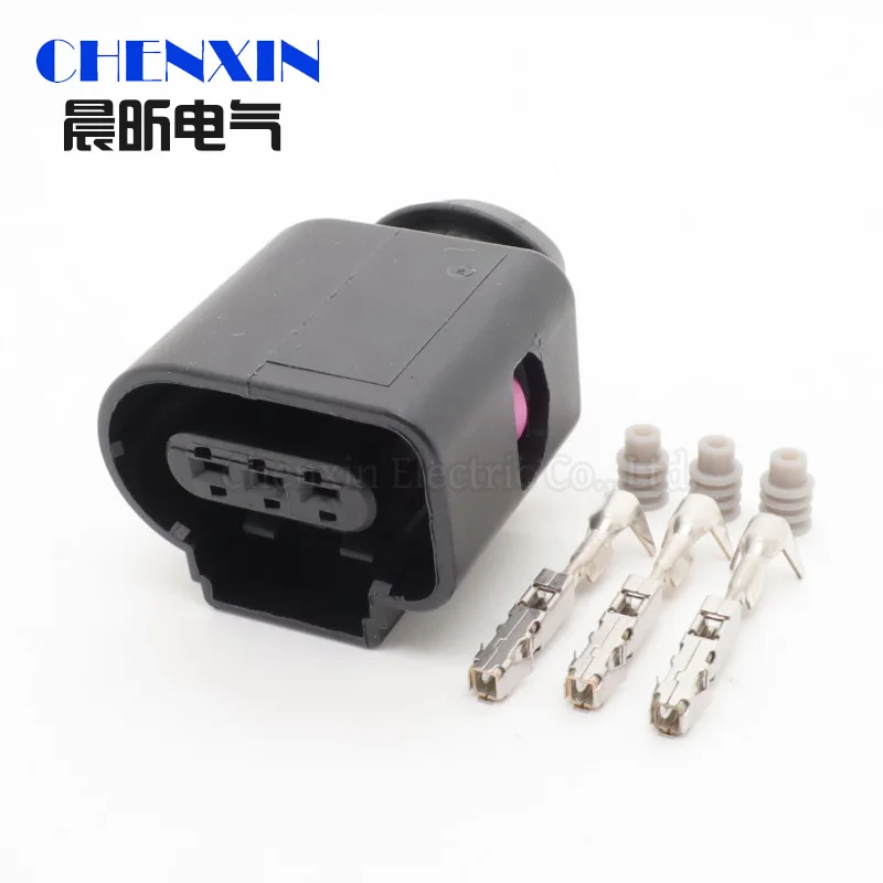 Car Accessory 8K0973703 3 Pin 1.5mm Air Conditioning Pressure Switch Intake Pressure Sensor Connector
