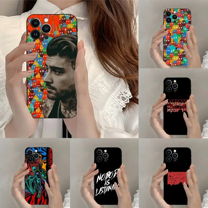 Nobody Is Listening Zayn Malik Phone Case 2023 Hot For Iphone 12ProMax 11 13 14 Pro Xs Max Mini Xr X 7 8 6 6s Plus Fundas Coque