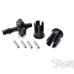 Originale T funziona TE-TC01-K allum. Bobina anteriore (per Tamiya TC-01) parte Rc professionale