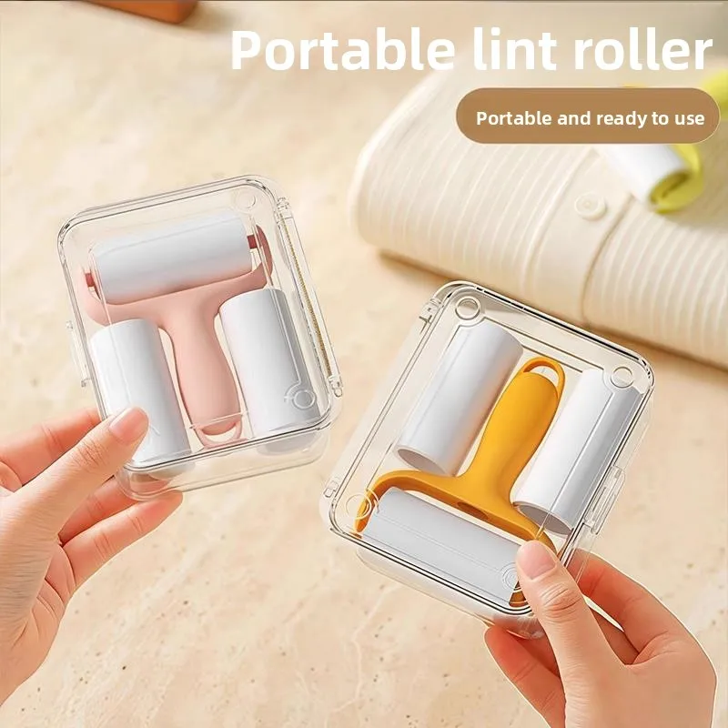 sticky-hair-remover-roller-tearable-replacement-paper-small-portable-brush-high-viscosity-hair-cleaning-tool