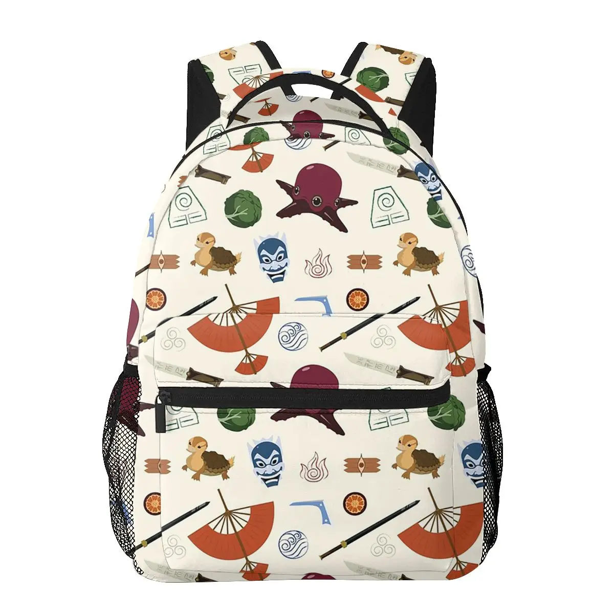 Avatar Medley Mochilas para meninos e meninas, Bolsas escolares, Mochila de Viagem dos Desenhos Animados, Bolsa de Ombro, Mochila de Grande Capacidade