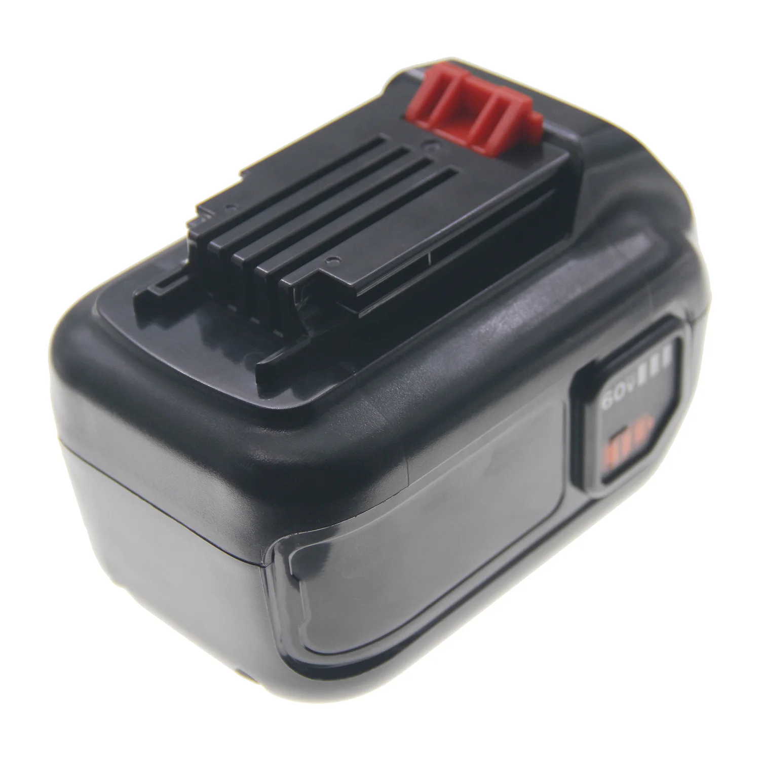 BD 60VA 充電式 LBX2560 60V 最大リチウム電池パックブラック + デッカー 60V LBX1560 BBX2560 電動工具トリマーバッテリー