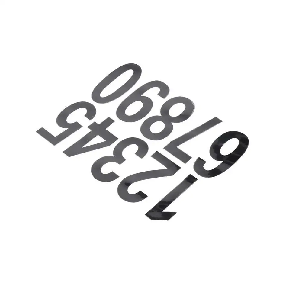 0-9 Dekoration selbstklebend wasserdicht Scrapbooking liefert Adresse Zahlen Briefkasten Aufkleber Briefkasten Aufkleber Nummer Aufkleber