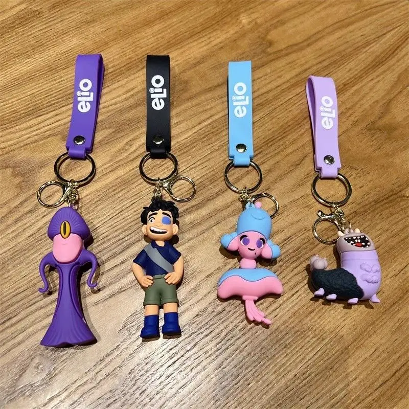 New Eilo Elio Solis Cartoon Anime Peripheral Accessories Pendant Keychain Toy Gift