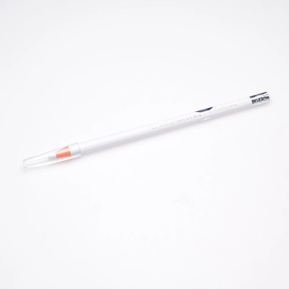 

2Pcs Waterproof Eyebrow Pencils White Eyeliner Pencil Highlighter Makeup Pen Enchanting Peach Blossom Eyes Wooden Eyeliners