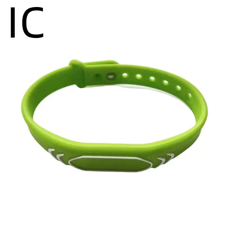 1Pcs Many Color Select 13.56MHz S50 IC RFID NFC Adjustable Read Only Wristband Bracelet Keyfob Key Tag Token Access Control Card