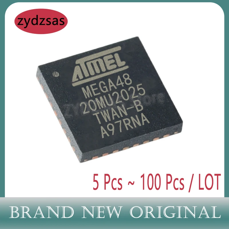 

ATMEGA48-20MU ATMEGA48-20 ATMEGA48 ATMEGA IC MCU Chip VQFN-32