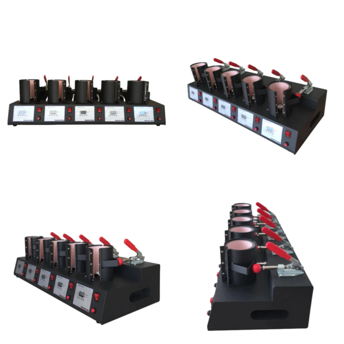 

WJW Hot Sale 5 in 1 Multi Mug Sublimation Heat Press Coffee Mug Machine