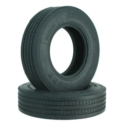 2pcs Simulation Rubber Tire Narrow/wide for 1/14 Tamiya RC Truck Trailer Tipper Scania R470 Benz Volvo FH16 MAN TGX DIY