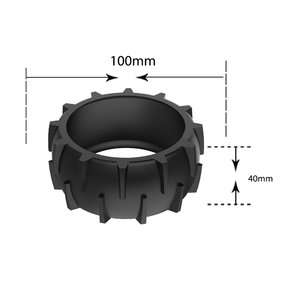 Natural Rubber Anti-Slip for tread Wheels Compatible with For Dreame A1 and For Dreame For A2 Robotic Mowing Systems