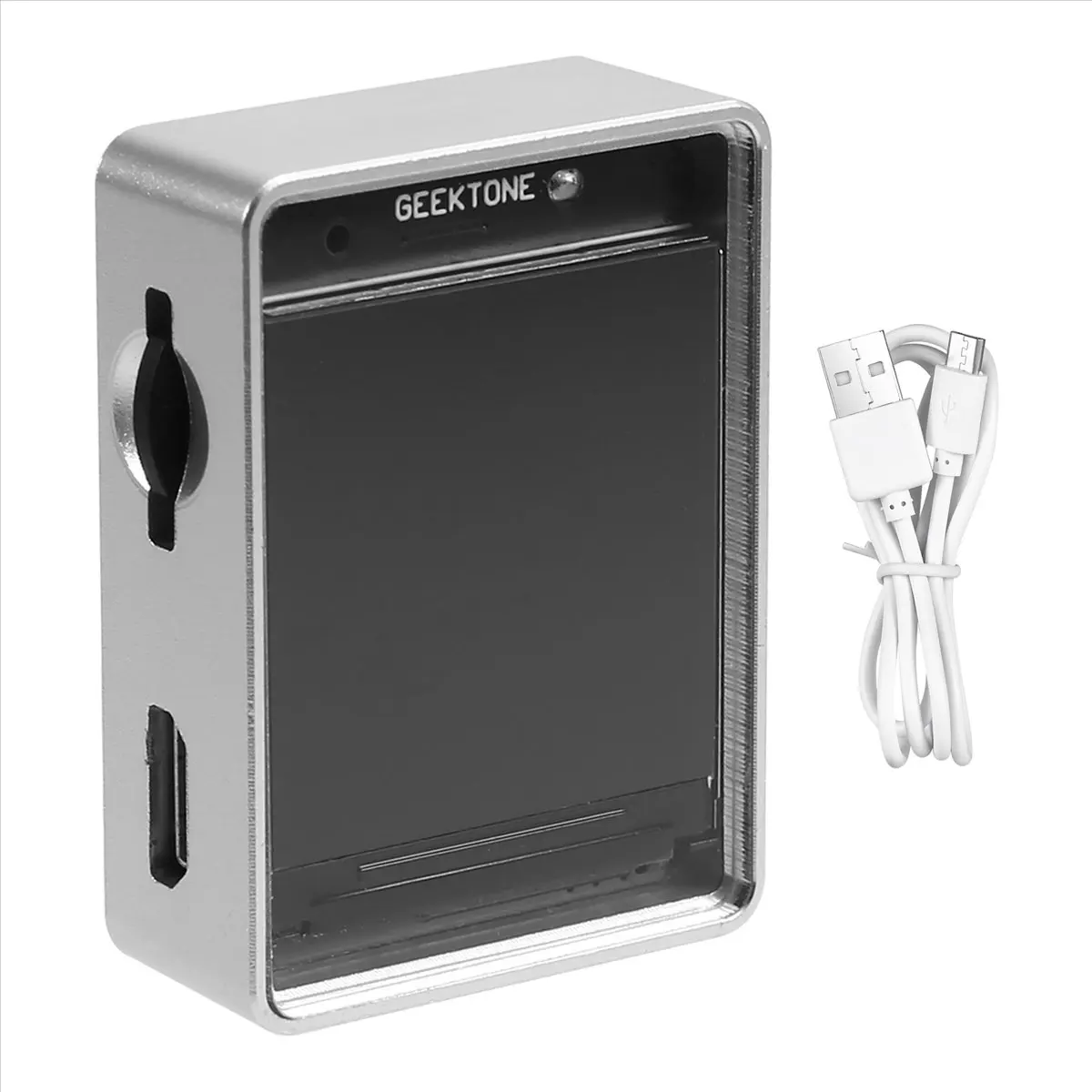 A48U 1.3 Inch LCD Stereo Voice Control Music Spectrum Amplifier, Audio Level Indicator, Rhythm Analyzer VU Meter