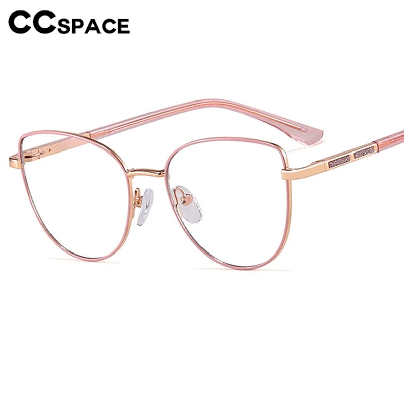 Dziecięce metalowe okulary blokujące niebieskie światło dziewczęce modne kocie oko zawiasy sprężynowe okulary konfigurowalne okulary korekcyjne # 302954 — zdjęcie 5