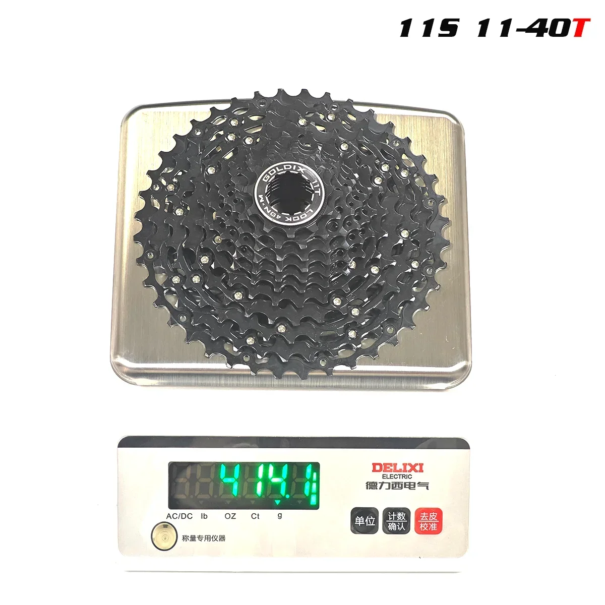 GOLDIX Ultraleichter MTB-Kassettenfreilauf k7 9/10/11/12/13 Geschwindigkeit HG-Struktur Kettenrad Kohlenstoffstahlmaterial für Mountainbike
