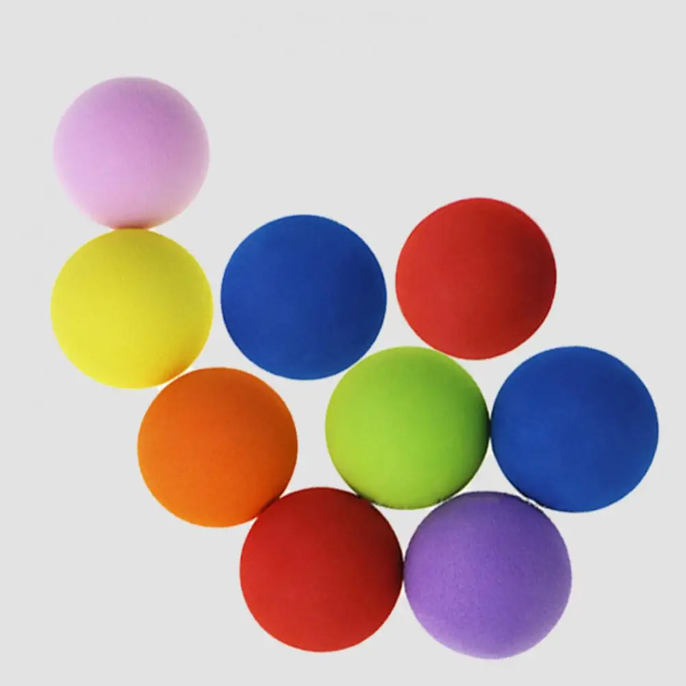 

Foam Balls Solid Color Golf Practice Balls Soft Entertainment Small EVA Foam Soft Sponge Balls