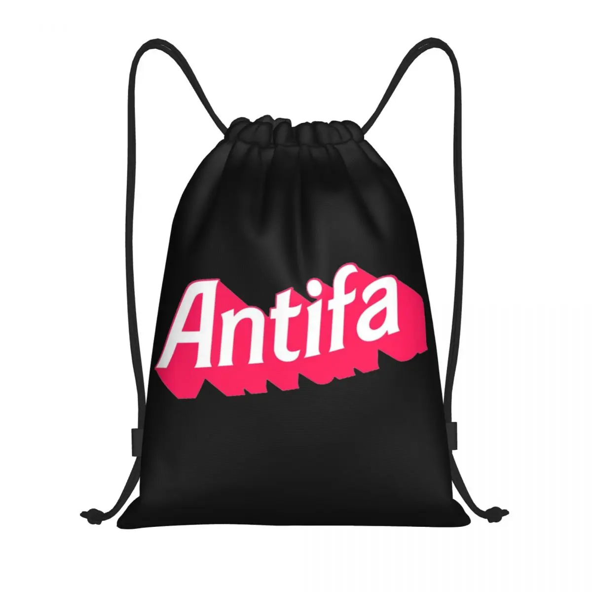 

Рюкзаки Antifa, модные сумки на шнурке, спортивные сумки, сумки для книг, сумки для путешествий и школы