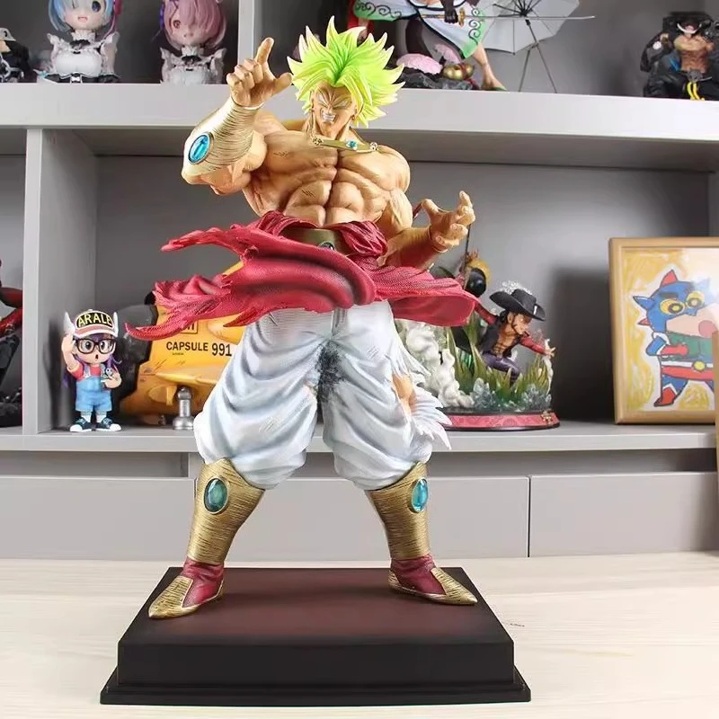 

50 cm Broli Anime Dragon Ball Z Break GK Model Brolly PVC Action Figure Battle Statue Collectible Desktop Decor Toys Doll Gift