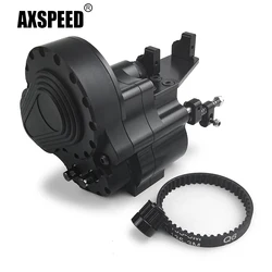 AXSPEED Metal 2 Speed Reverse Transmission Gearbox for Axial SCX10 Jeep Wrangler Wraith 90048 1/10 RC Crawler Car Truck Parts