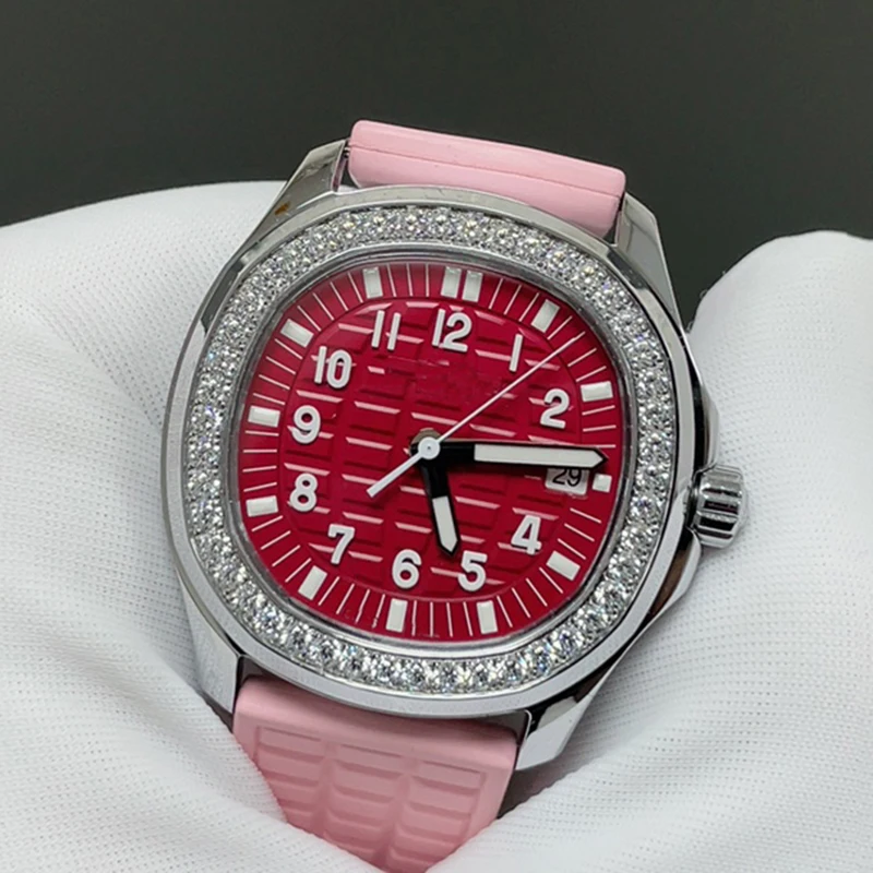 

2026 Luxury Brand Women's Automatic Watch Elegant Designer Wristwatch Waterproof Date Women Automatic Watches