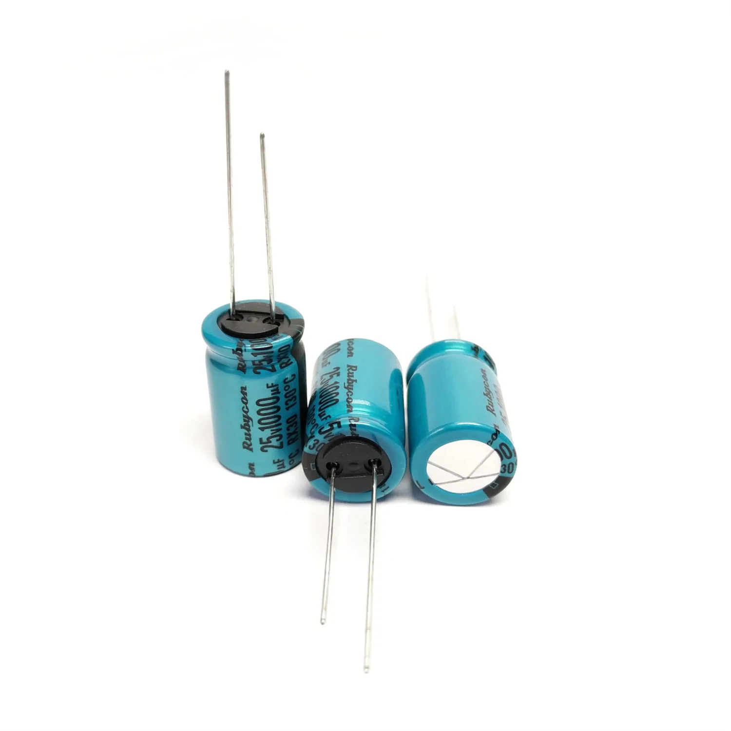 100PCS 25V1000UF RX30 12.5X20 25RX301000M12.5X20 RUBYCON Long Life Brand New Low Impedance Electrolytic Capacitor