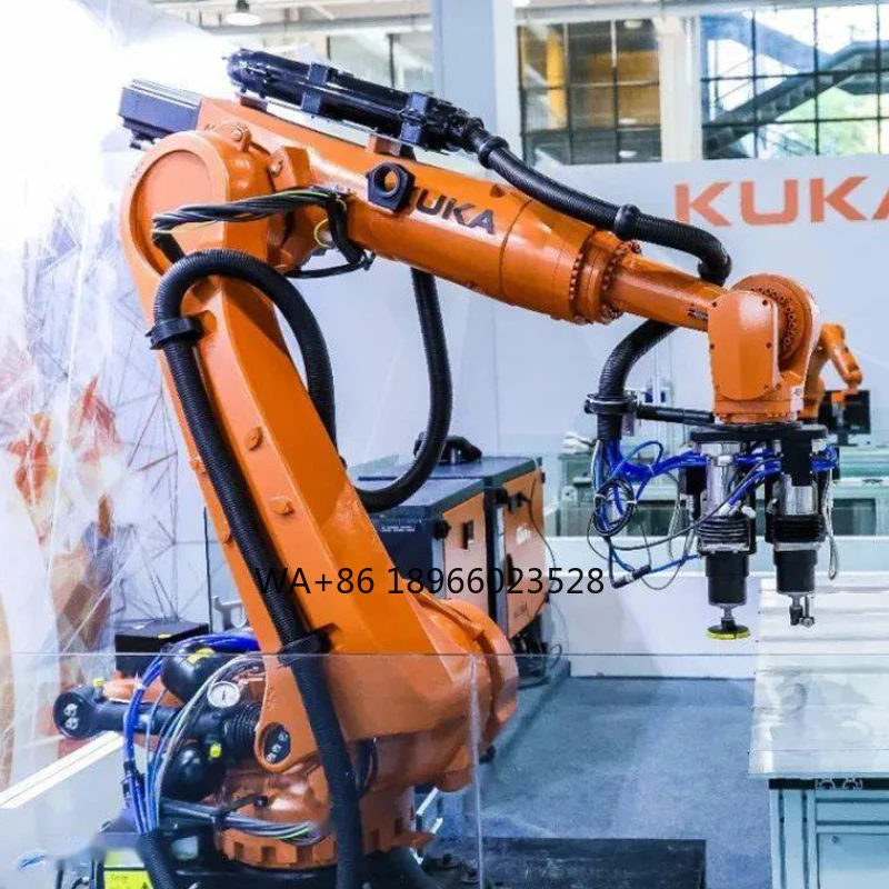 6 Axis Pick and Place Robot Arm Industrial Robotic  Handling KR20 R1810 With Gripper Or Robot Fixture Accessories In Plant