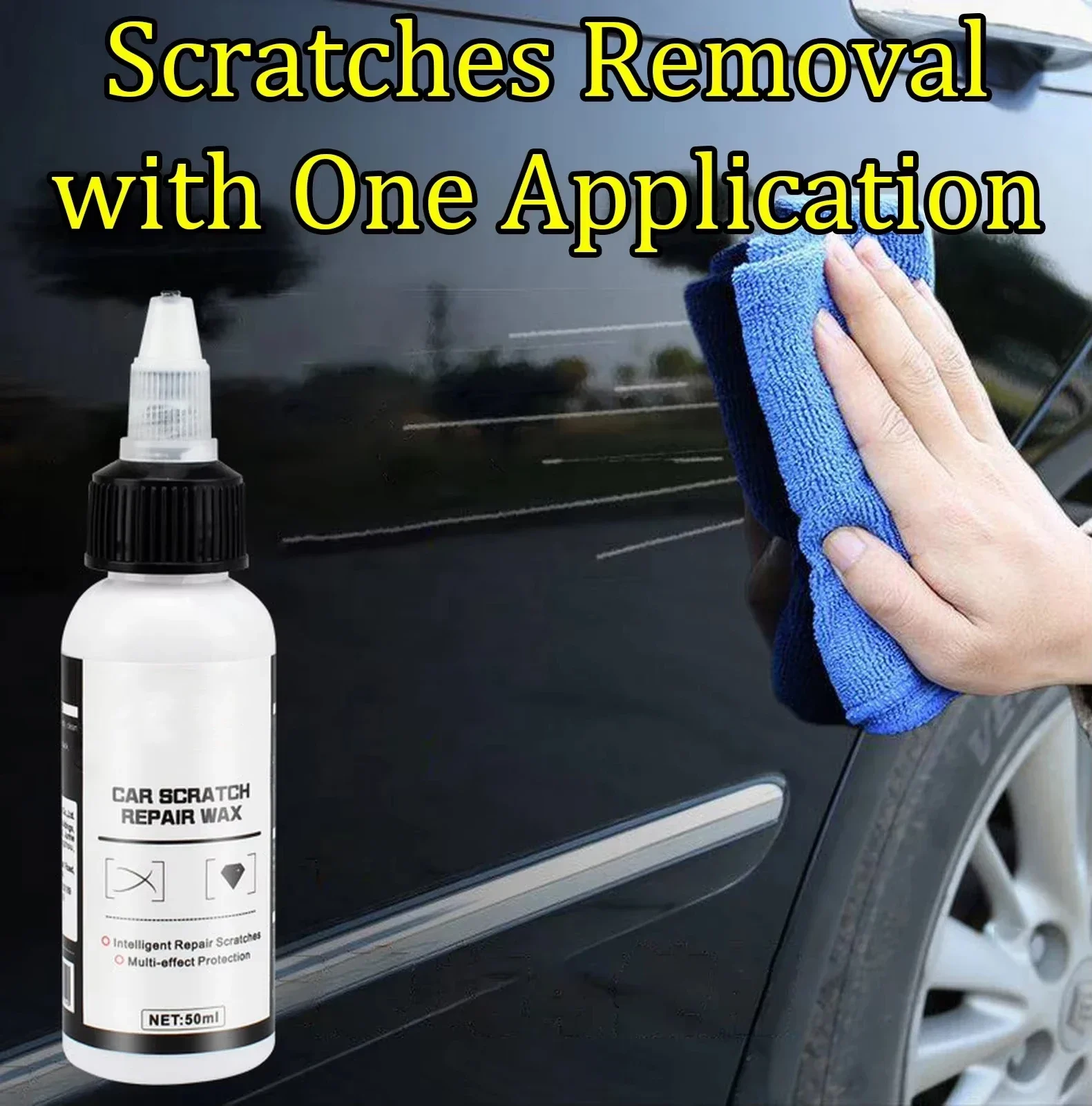 Car Scratch Remove Automobile Refurbishment Broken Scratchs Repair Polishing Paste Sponge Pickup Trucks Body Paint Smooth Care