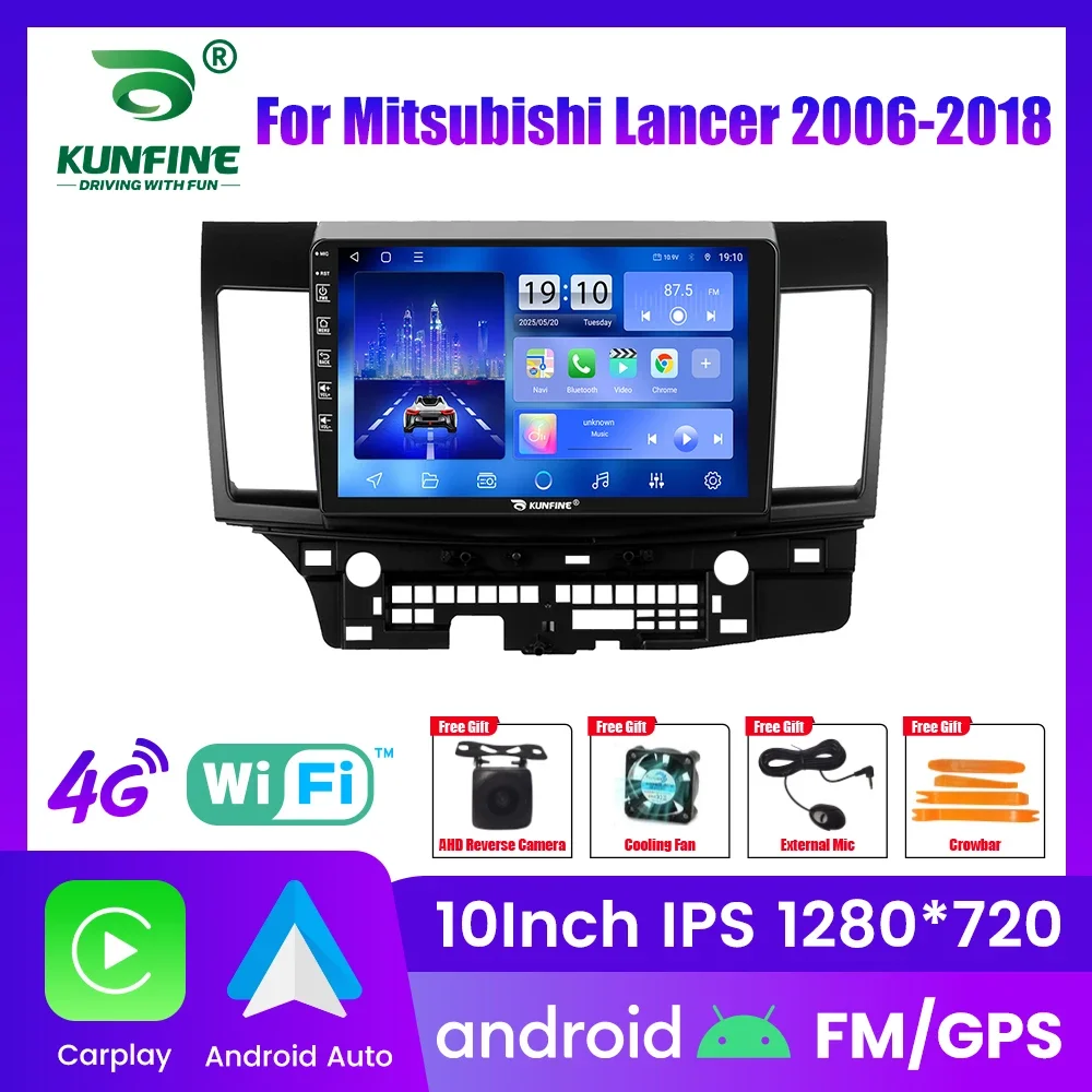 

Автомагнитола Android для Mitsubishi Lancer 2006-2018, 2DIN, 8-ядерный процессор, GPS-навигация, IPS-экран, поддержка CarPlay и Android Auto